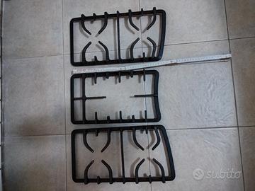 Griglie ghisa piano cottura Whirlpool e fornelli 