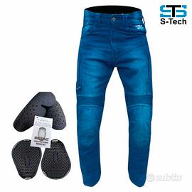 Jeans uomo da moto con protezioni - Abbigliamento e Accessori In