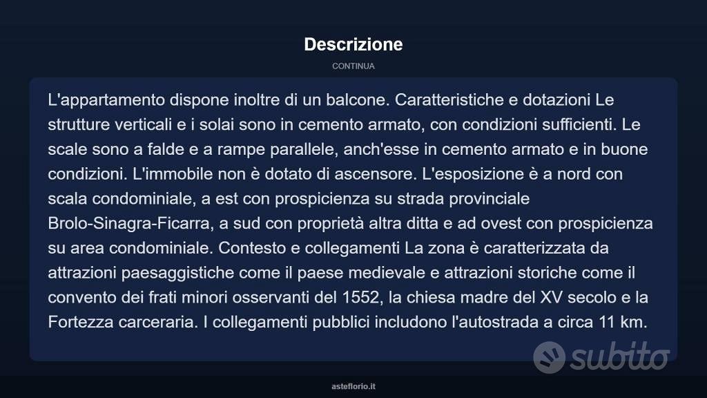 Appartamento – Ficarra, Serro - Vista 5