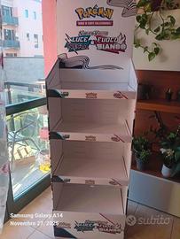 Pokemon Espositore XXL LuceNera FuocoBianco