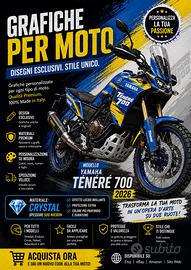 GRAFICA YAMAHA TENERE PERSONALIZZATA