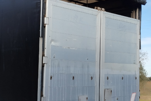 Semi rimorchio doppia cassa ribaltabile centinato