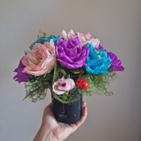 Fiori di carta, fatto a mano