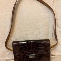 Borsa vintage vero coccodrillo