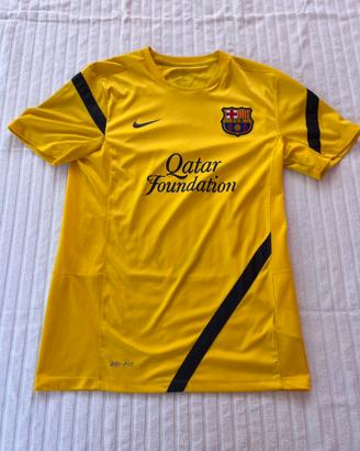 Maglia FC Barcelona Nike Gialla Qatar