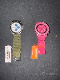 Coppia di orologi nuovi con cartellino
