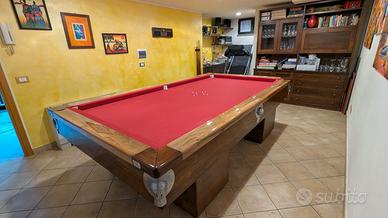 Biliardo artusi riscaldato con copertura