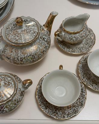 Servizio Bavaria Winterling 6 pezzi oro zecchino