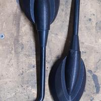 Specchietti motard enduro naked far a goccia