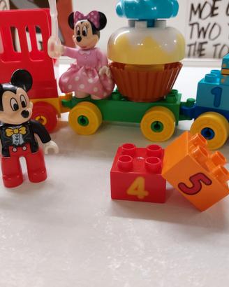 Set lego duplo 10597 trenino di minnie