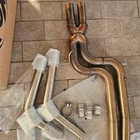 Centrale X-Pipe FOX Exhaust  Audi S5 4.2 V8