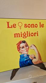 quadro stampato in compensato