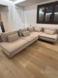 Divano ikea soderhamn 3 pezzi