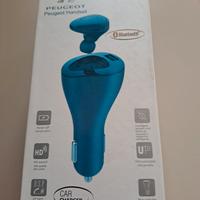 Caricabatterie con auricolare Bluetooth 