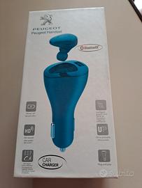 Caricabatterie con auricolare Bluetooth 