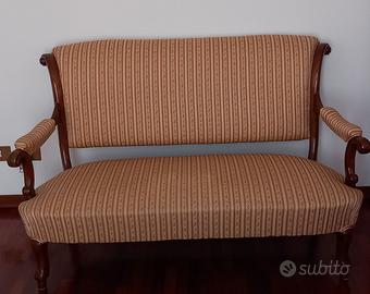 DIVANETTO E 2 SEDIE FINE OTTOCENTO