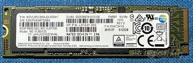 Hard Disk SSD 512 GB