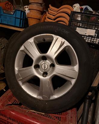 cerchi in lega opel 15 pollici 6j h2 et 43, 4 fori