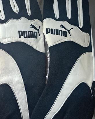 Guanti pelle F1  kart marca Puma