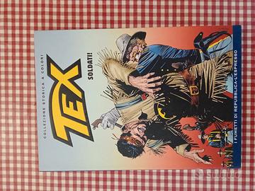 Fumetto TEX a colori "Soldati!"