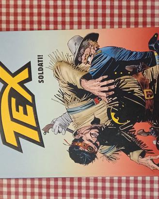 Fumetto TEX a colori "Soldati!"