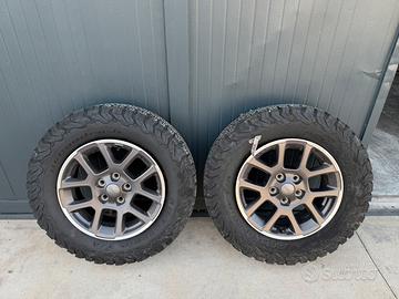 4 Cerchi + Gomme AT BF Goodrich Jeep Gladiator 18”