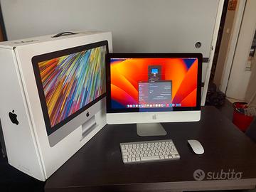 iMac 21,5 Pollici  2017,  Ultra Slim Ram SSD 500gb