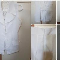 Completo estivo bianco