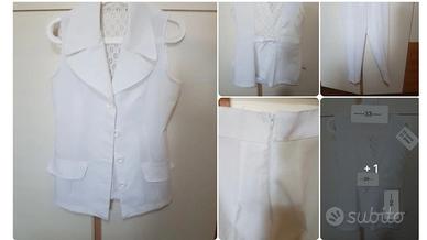 Completo estivo bianco