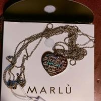 Charm cuore amore con smalto turchese “marlù”