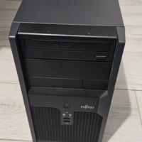 Pc fisso fujitsu con Windows 10 e ssd