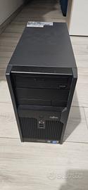 Pc fisso fujitsu con Windows 10 e ssd