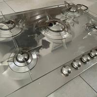 Smeg Piano cottura a gas P705 acciaio inox