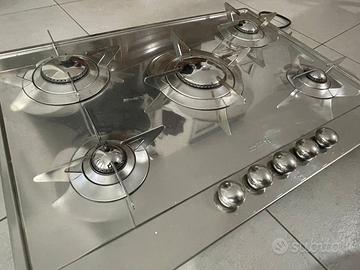Smeg Piano cottura a gas P705 acciaio inox