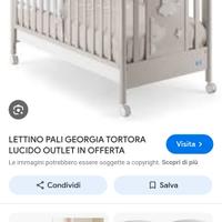 culla con cassetto 