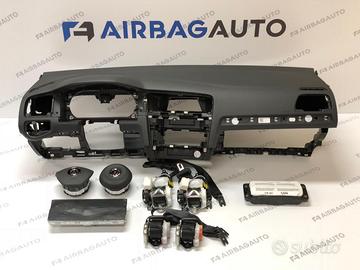 RICAMBI VW GOLF 7 KIT AIRBAG CRUSCOTTO