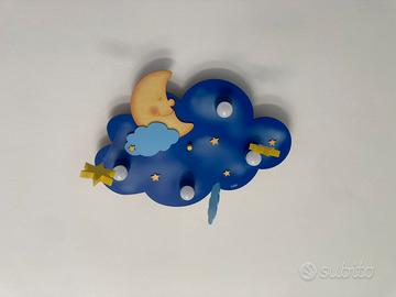 Lampadario cameretta dipinto a mano