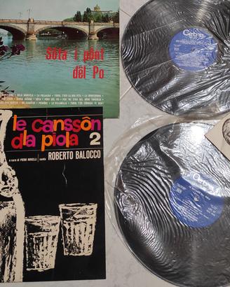 33 giri in piemontese + 45 omaggio