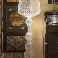 Lampada da terra design stile kabuki