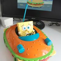 Spongebob Squarepants Krabby Patty BURGER MOBILE