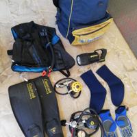 attrezzature per pesca subacquea