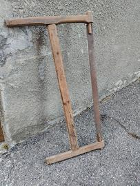 sega per legno vintage valdostana