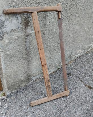 sega per legno vintage valdostana