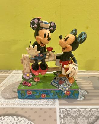 Statuina Disney Topolino e Minnie