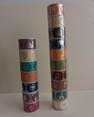 Anelli portatovagliolo vintage a tema Firenze