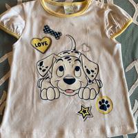 T-shirt bimba Disney