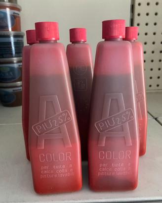 N.5 a-color per vernice interno color rosso 225 ml