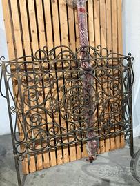 Letto in ferro battuto 1 piazza e 1/2