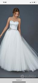Abito da sposa  atelier eme modello Hilary  + velo