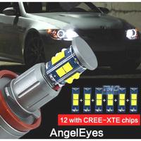 KIT LAMPADE OCCHI ANGEL LED 120W BMW E90 E92 X5 E7